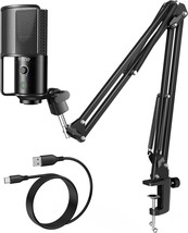 Fifine Usb Podcast Microphone, Pc Computer Condenser Microphone Plug &amp;, T669Pro1 - $64.96