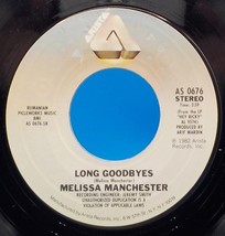 Melissa Manchester 45 You Should Hear How She Talks About You / Long Goo... - $43.73 MXN
