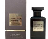 Vanille En Tobacco By Fragrance World 2.7 oz 80 ml Eau De Parfum Spray F... - £21.73 GBP