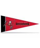 Tampa Bay Buccaneers NFL Felt Mini Pennant 4&quot; x 9&quot; Banner Flag Souvenir NEW - £2.91 GBP