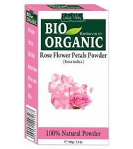 2 X Bio Organic Rose Petal Herbal Face Pack Powder 100g | Dhl Shipping - £9.49 GBP
