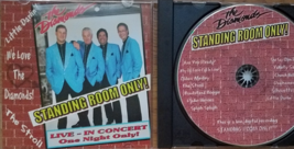 The Diamonds &#39;standing Room Only&#39; Live In Concert Authographed Cd - £15.67 GBP