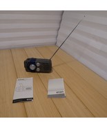 Eton Microlink FR170 Solar Self Crank Powered AM FM Weather Band Portabl... - $31.87 CAD