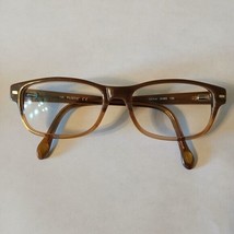 Fossil Women's Brown Eyeglasses Frames Horn Pecan Fade Ceyla 01W3 51-16-135 mm - $24.75