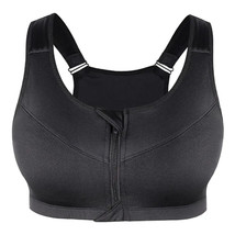 Front Zipper Sports Bra for High Impact Activities - $23.65