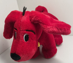 Clifford the big red dog 10 inch Plush stuffed animal poseable legs - £10.60 GBP