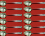 English Shell by Lunt Sterling Silver Grapefruit Spoon Custom Set 12 pie... - £463.89 GBP