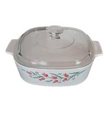 Corning Ware ~ 2 Liter ~ ROSEMARIE ~ Pink Tulip ~ Casserole Dish w/Lid ~... - $70.16 CAD