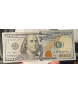 $100 bill (One Hundred) - Series 2009A (Low Circulated)# LE00867148D - €120,71 EUR