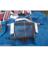 1973 MERCURY COUGAR GRILL FRONT TOP TRIM PITTING CRACKED OEM - $294.53