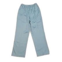 Alfred Dunner Pull On Pants ~ Sz 14 ~ Teal Blue ~ High Rise ~ 29 &quot; Inseam - £17.69 GBP