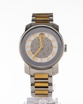 Movado Bold Deux Nuances Acier Inoxydable Cristal Cadran Montre Quartz - $377.20