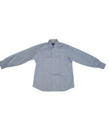 Vintage Kenneth Gordon Blue Pinpoint Oxford Button Dress Shirt 16.5 36 M... - $18.95