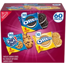 Nabisco Sweet Treats Cookie Variety Pack, Oreo And Chips Ahoy! (60 Pk.) Free Shi - £22.49 GBP