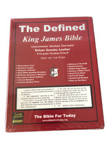 the defined king james bible - $495.00