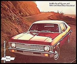 1971 Chevy Nova Brochure- SS! - $12.81