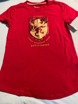 NWT Universal Studios Wizarding World Harry Potter Shirt Gryffindor Sequins XS - £20.97 GBP