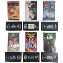 Disney VHS Lot of 6 - The Return of Jafar, 102 Dalmatians, Lion King 2 &amp;... - $23.11