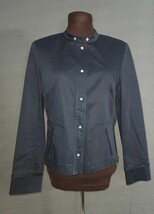 Women&#39;s Talbots Collection Military Jacket - Size 8 - Dark Navy Pockets - £17.50 GBP