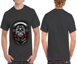 Dark Skull Bikers Black Cotton t-shirt Tees - £11.43 GBP+