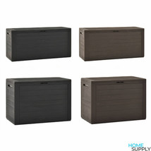 Outdoor Garden Patio Yard Cushion Storage Deck Box Porch Chest Boxes Cabinet - £84.40 GBP+