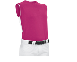Champro Brand ~ Women&#39;s Size XL ~ Sleeveless ~ Fastpitch Jersey ~ Fuschi... - $14.96