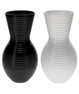 Plastic Textured Vase, 7.5-in. - £5.49 GBP