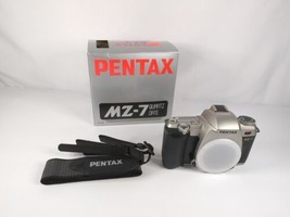 PENTAX MZ-7 Quartz Date 35mm SLR Autofocus Camera With Box &amp; Neck Strap. - £43.82 GBP