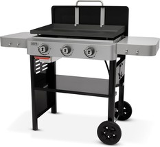 Weber 28&quot; Gas Griddle, 3 Burner, Black - $583.99