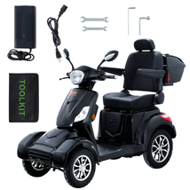 VEVOR Heavy Duty 4-Wheel Mobility Scooters 31 Miles 3-Speed 500lbs Capacity - $1,998.99