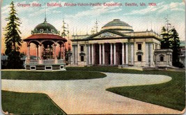 Alaska Yukon Pacific Seattle Exposition Oregon State Building 1909 Postcard - £11.12 GBP