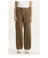 Levi’s Utility Dad Jeans Womens 31 Brown Straight Leg Mid Rise Loose *READ! - $38.61