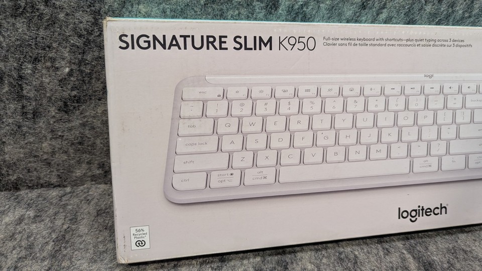 NEW Logitech K950 Signature Slim Full-size Wireless Keyboard for Windows/MaC Item image 5