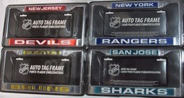 NHL Laser-Cut License Plate Frame By Rico Industries -Select- Team Below - £19.13 GBP+