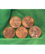 Lincoln Pennies 2002-2004-2005-2007-2008 - $17.82