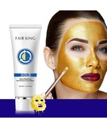 Gold Tearing Face Mask Remove Blackhead Acne Treatment Oil Control Anti-Aging - £14.93 GBP