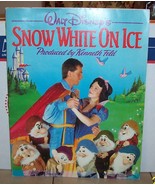 1986 Walt Disney&#39;s Snow White On Ice Program vintage Rare OOP - £32.68 GBP