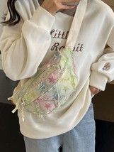 Raw Edge Tie-Dye Crossbody Bag - $22.95