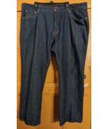 VTG Enyce Denim Jeans Men 47x30 (actual) Dark Blue Grunge Baggy Y2K Skat... - $44.32