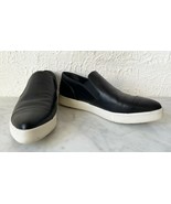 Vince Paeyre Black Leather Pointed Toe Slip On Loafer Sneaker - Women&#39;s ... - $41.76