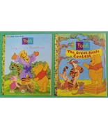 Lot of 2 Children’s Golden Board Books Winnie the Pooh A.A. Milne Ann Br... - £4.63 GBP