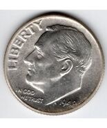 1948 P Roosevelt Dime 90% Silver BU Uncirculated - $12.30