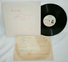 Personal Poetry Wefg Fm 10&quot; Lp David Ross Rare GLADLY-O Signed Whpl Radio - £54.49 GBP
