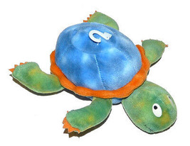 Dakin Applause Green Blue Orange Turtle Plush Lovey 8 inch Stuffed Animal - £19.68 GBP