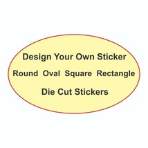 Design Your Own Decals = We Can Make Anything You Can Come Up With 2” X 2” 25PK - £19.94 GBP