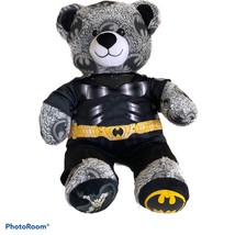 Build a Bear Batman Superhero Themed Teddy DC Comics 18&quot; The Dark Knight VIDEO - £21.35 GBP