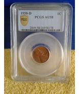 1958 D San Francisco Lincoln Wheat Ear Cent "S" Mint Mark! PCGS Graded C... - $50,000.00
