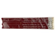 Wallace Pencils USA Competent 1580-02 Red 1 Pack of 12 Drafting - £13.73 GBP