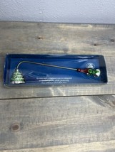 Vintage 1998 Boston Warehouse Christmas Tree and Ornaments Candle Snuffer - £11.86 GBP