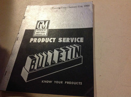 1950 GM Buick Cadillac Chevrolet Pontiac Bulletins Manual OEM Rare Jan 31TH-
... - £47.58 GBP